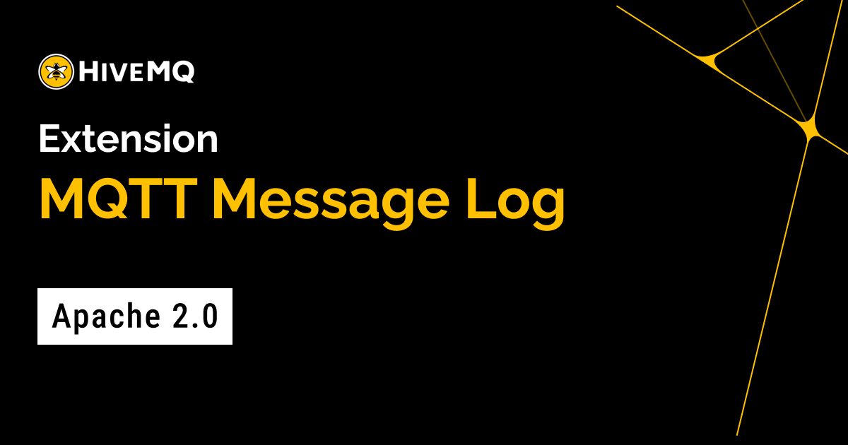 HiveMQ Extension MQTT Message Log