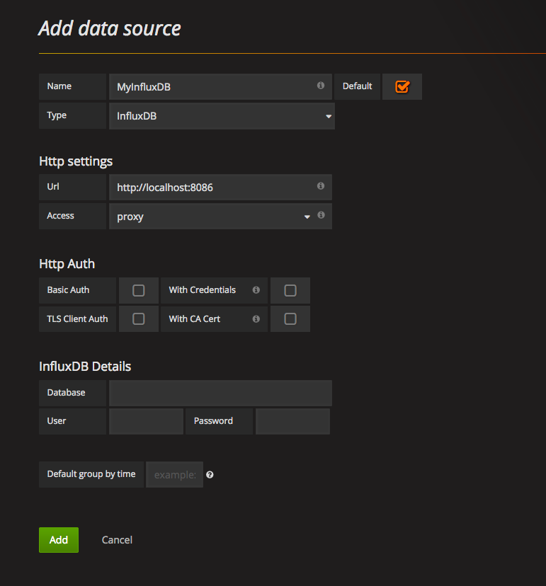 Step 2: Configure InfluxDB