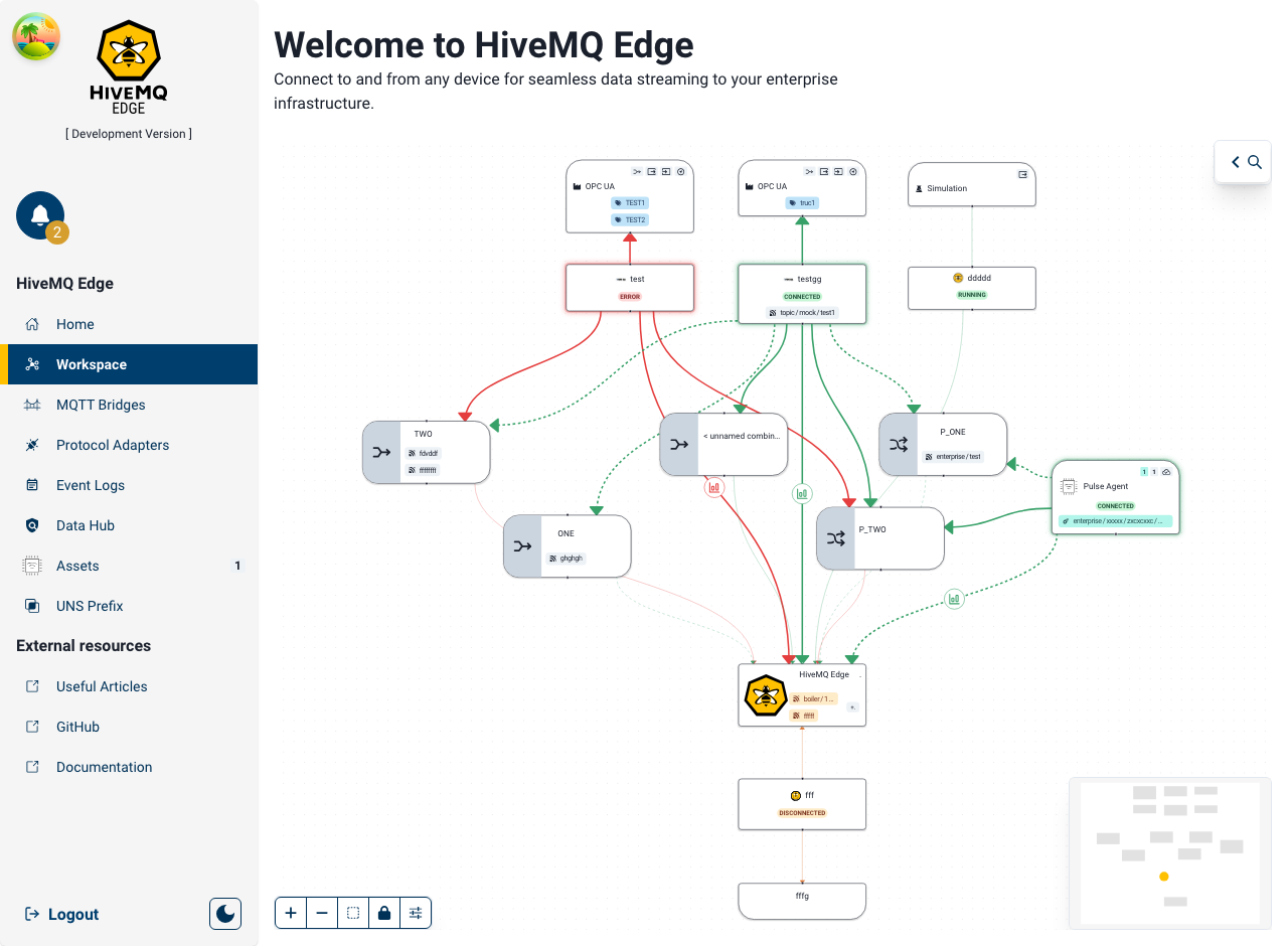 HiveMQ Edge UI