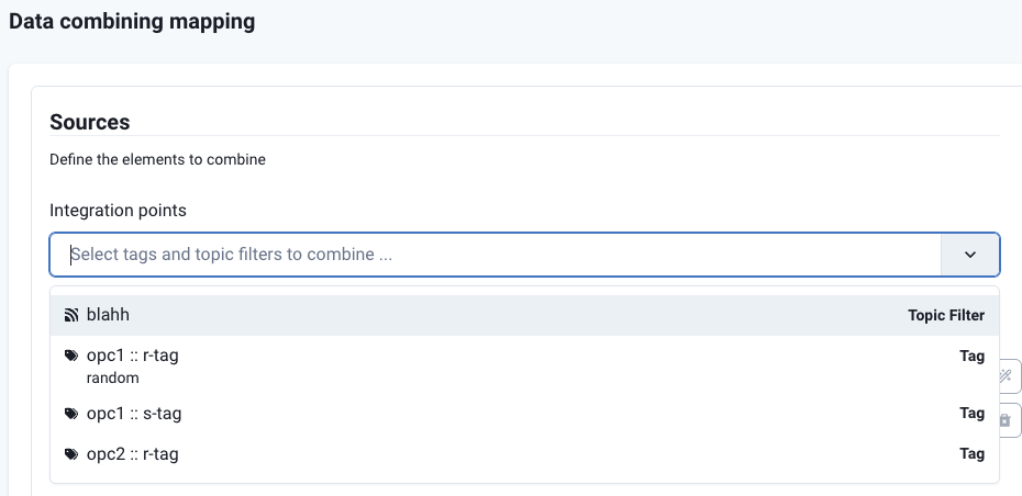 Tag Scoping in the HiveMQ Edge UI