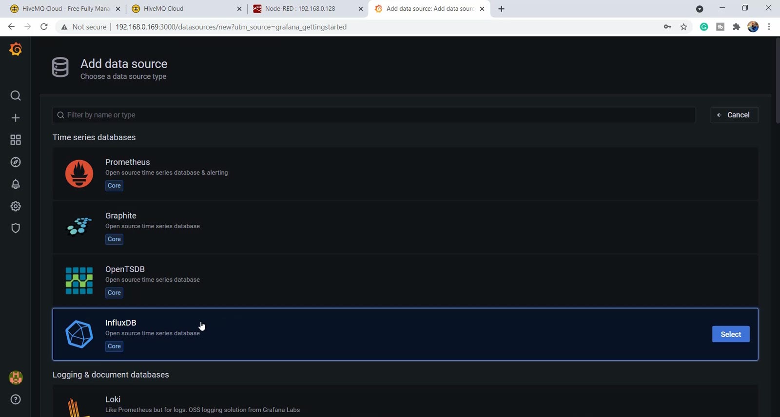 Add Data Source Add Data Source