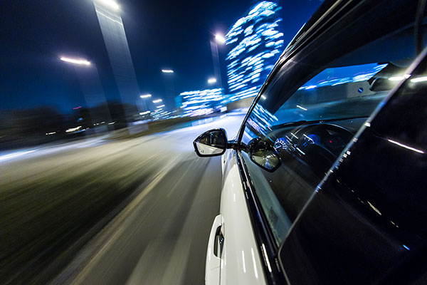 Car by night Car by night