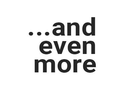 and more and more