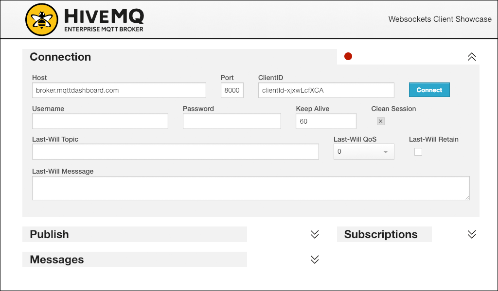 client mqtt