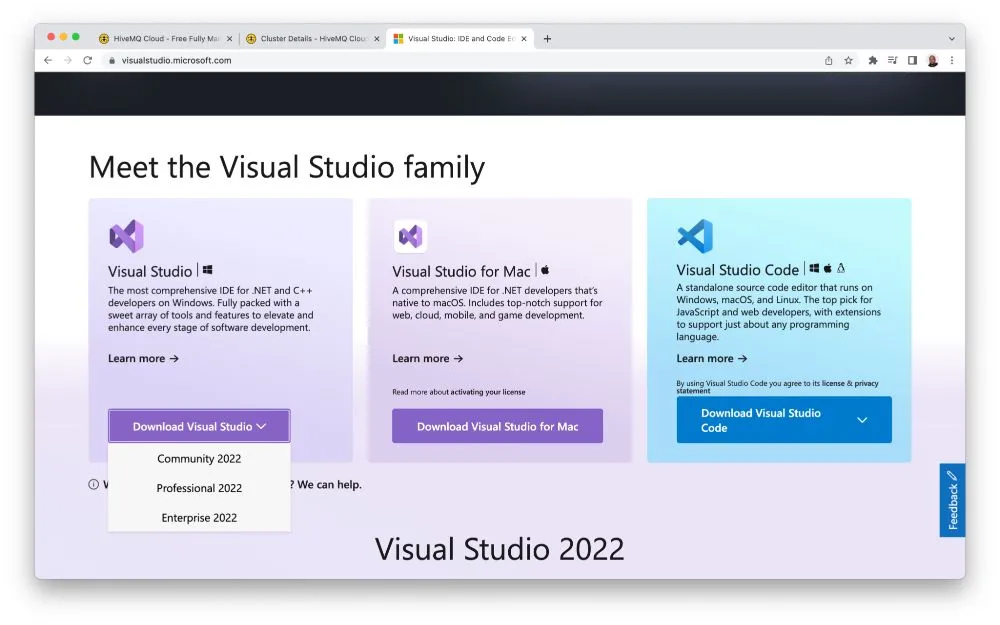 Visual studio
