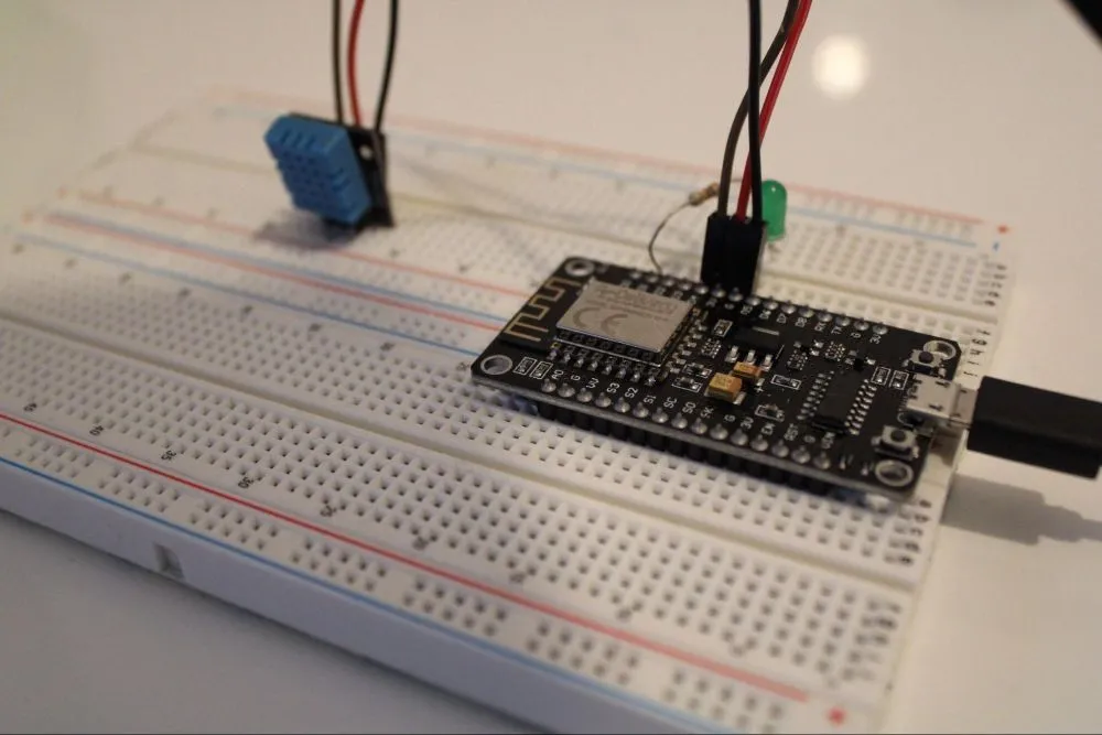 Hardware components demonstration for ESP8266
