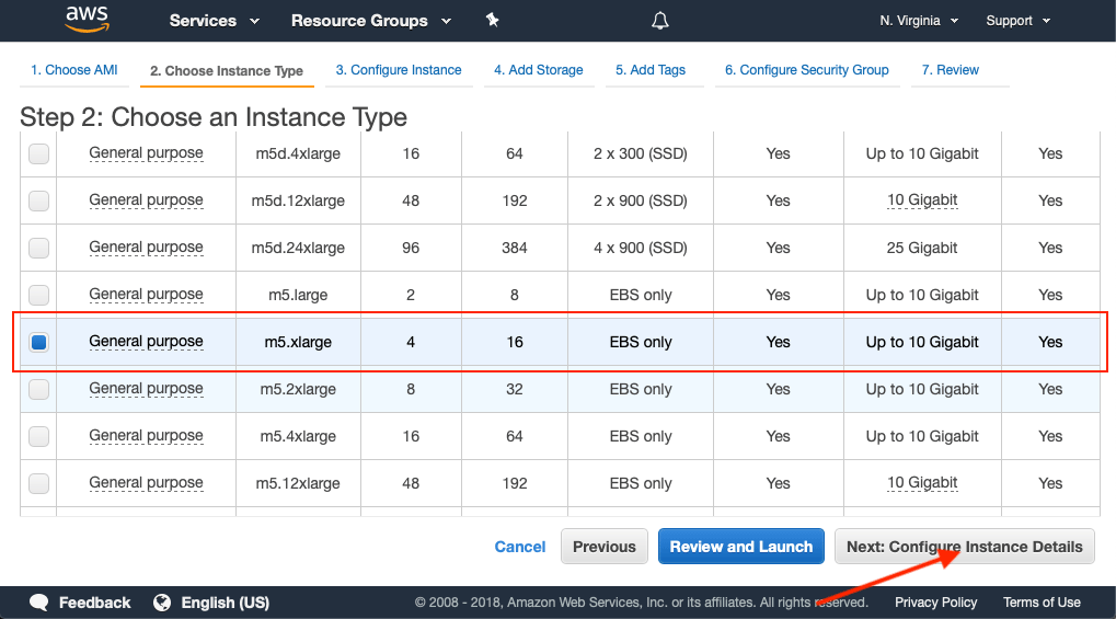 Chose an EC2 Instance Type