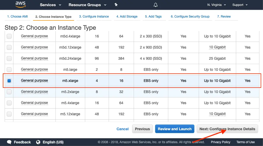 Chose an EC2 Instance Type