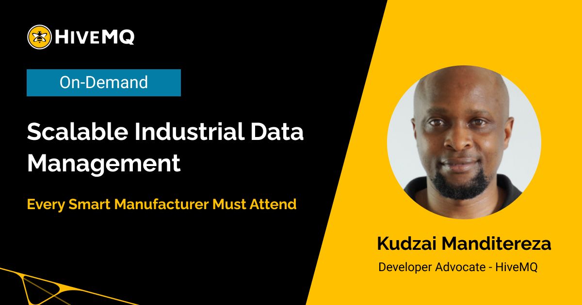 Scalable Industrial Data Management for Smart Manufacturing