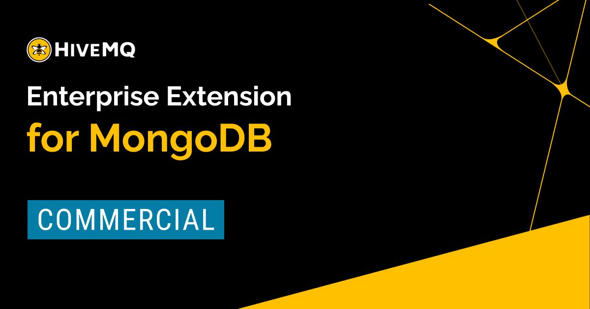 HiveMQ Enterprise Extension for MongoDB. Ingest MQTT data into MongoDB database system to get real-time analytics, predictive analytics, & more.