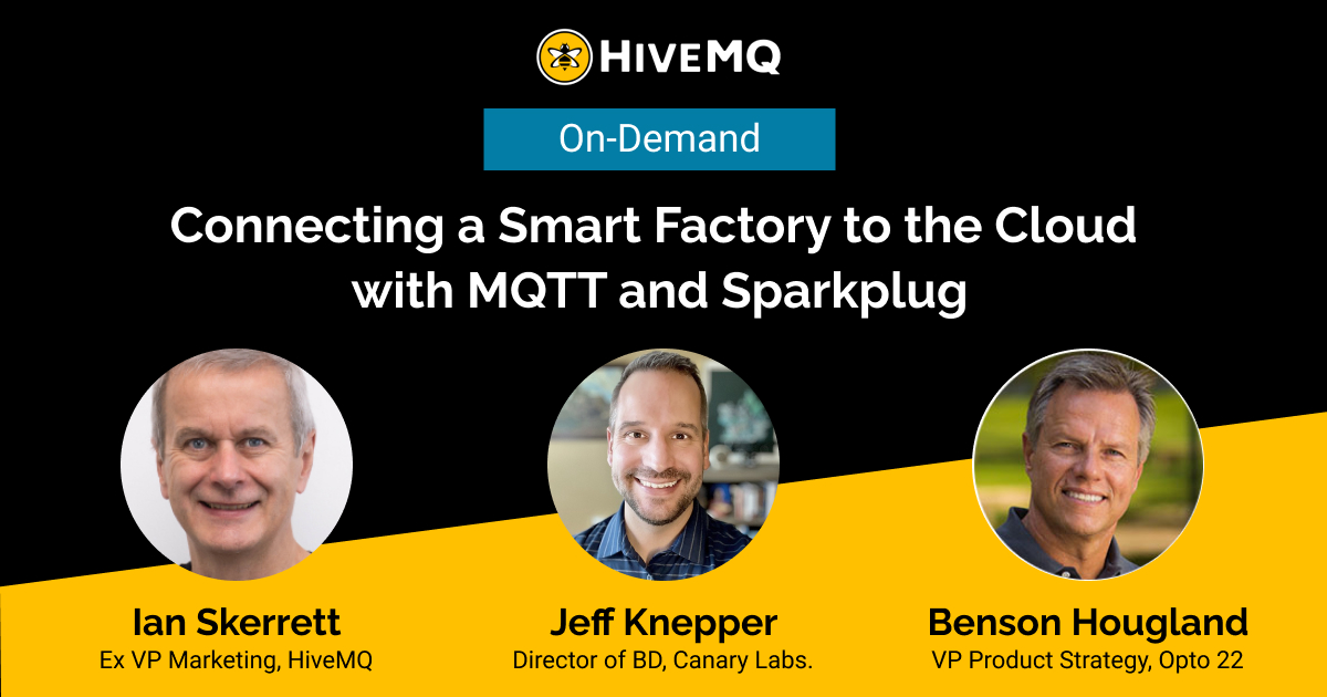 Connecting a Smart Factory to the Cloud with MQTT and Sparkplug