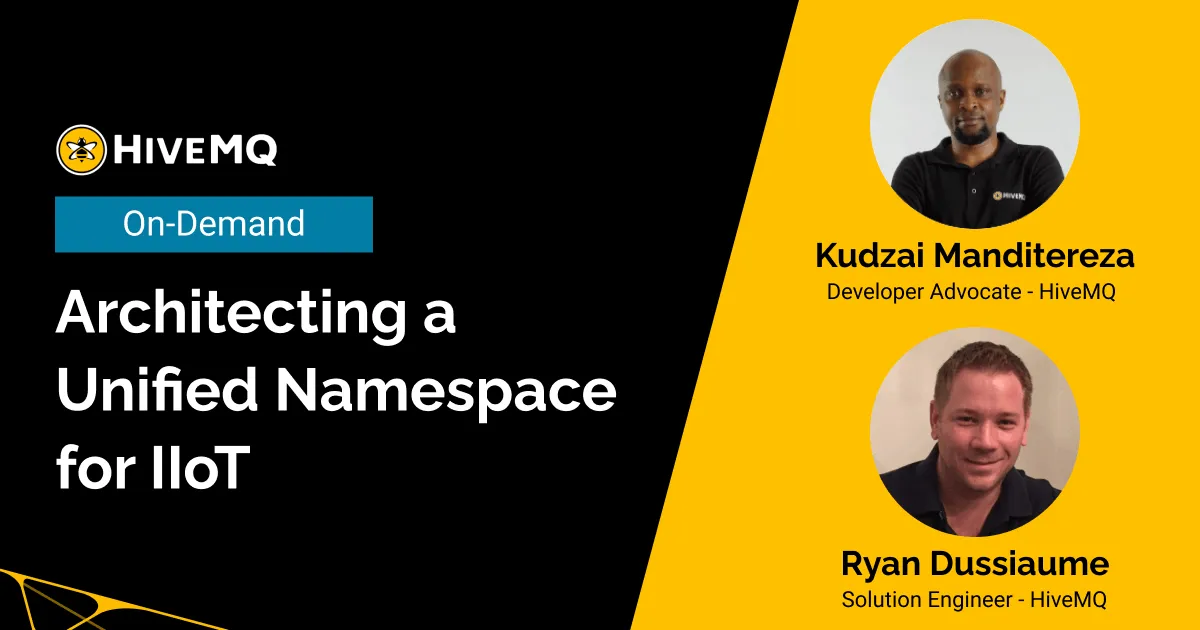 Architecting a Unified Namespace
