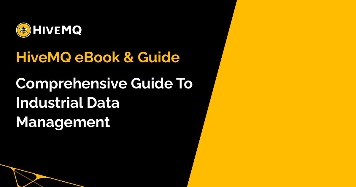 eBook Comprehensive Guide to Industrial Data Management