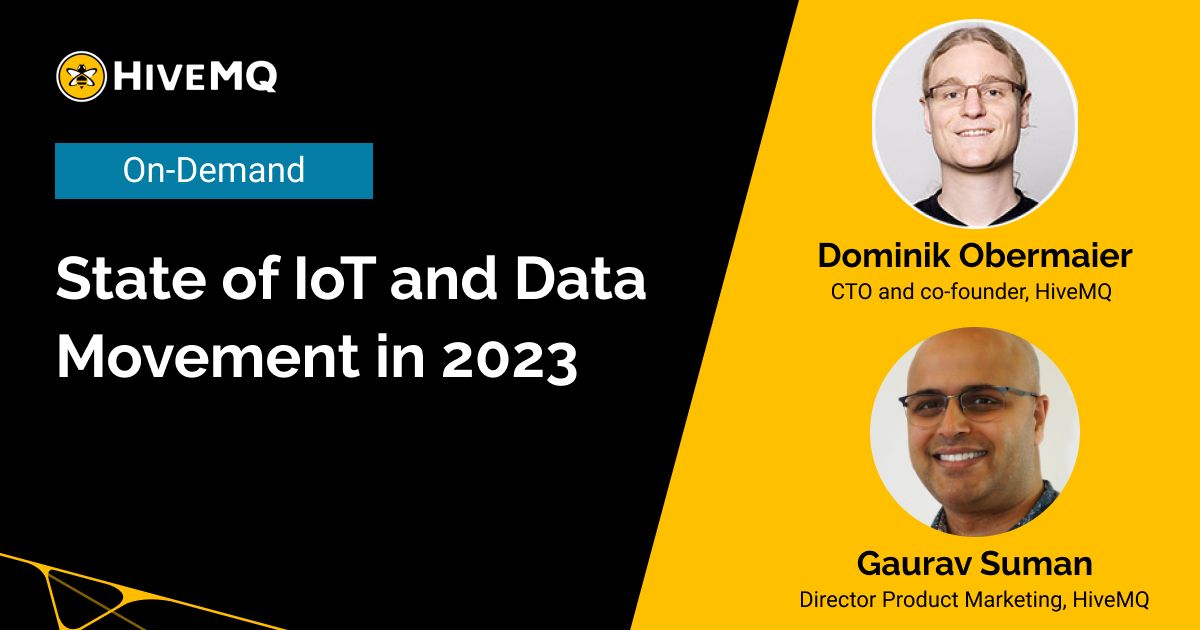 State of IoT and Data Movement in 2023