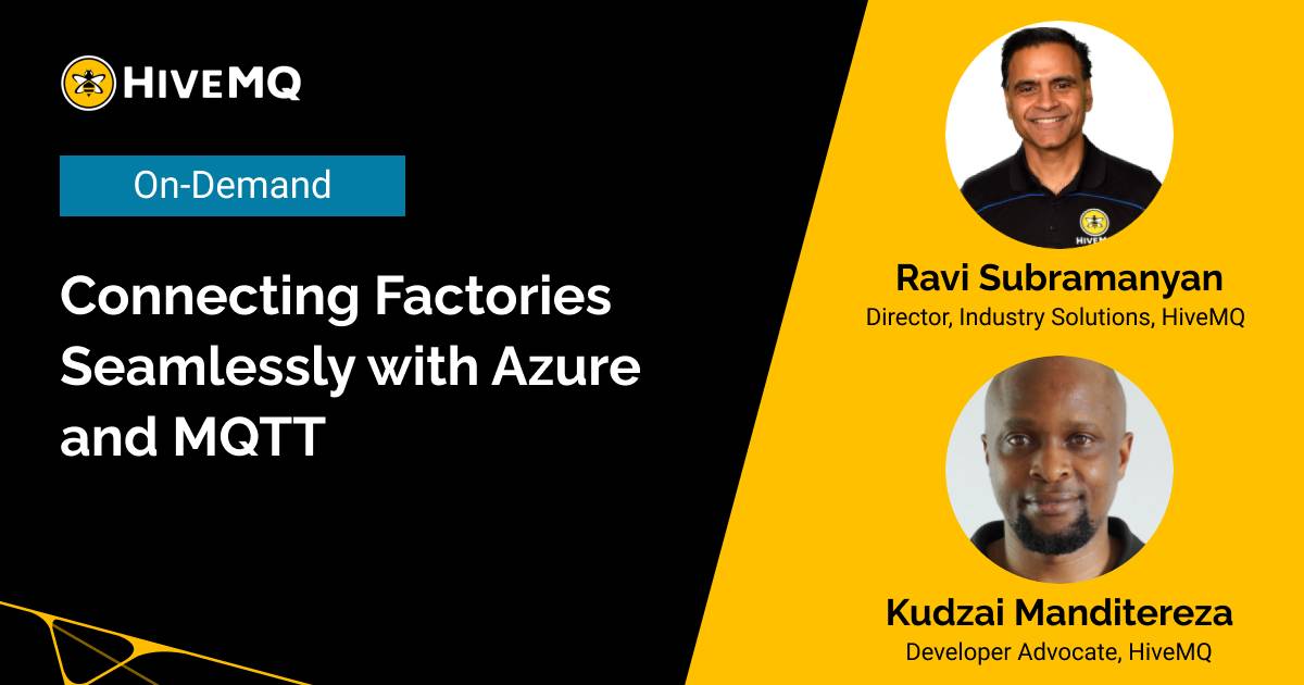 Connecting Factories Seamlessly with Azure and MQTT