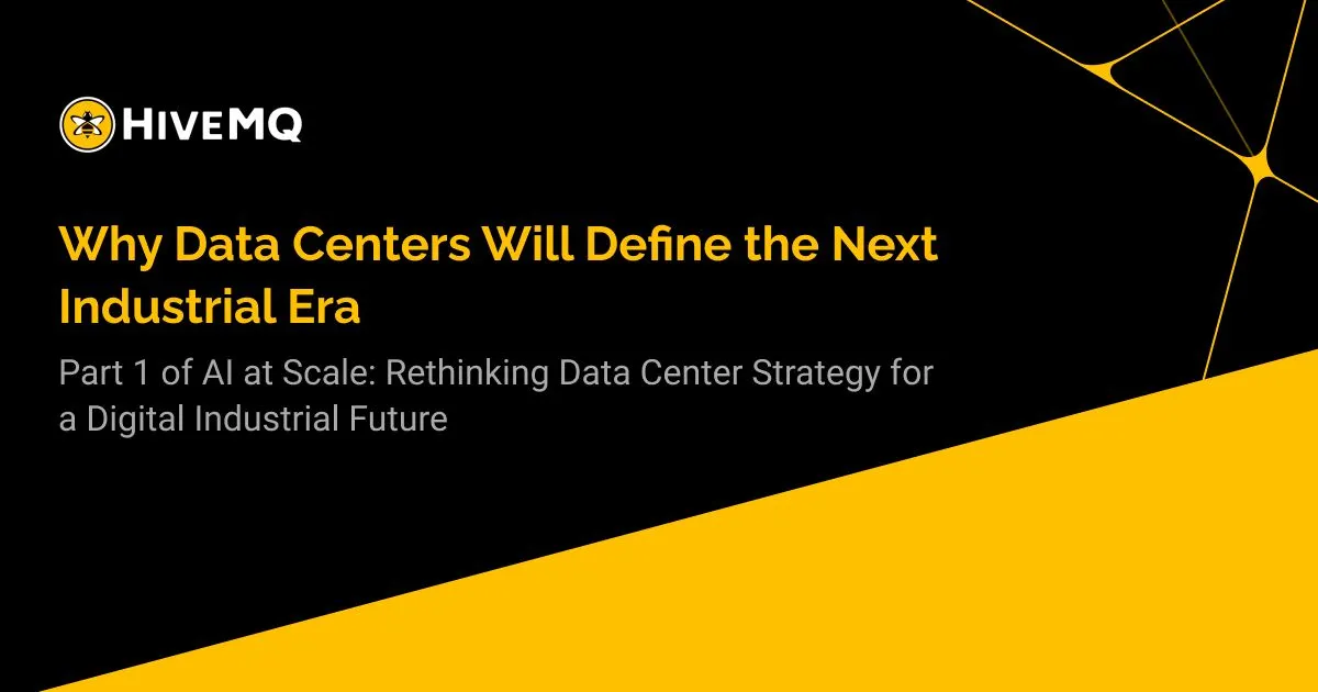 AI at Scale: Why Data Centers Will Define the Next Industrial Era