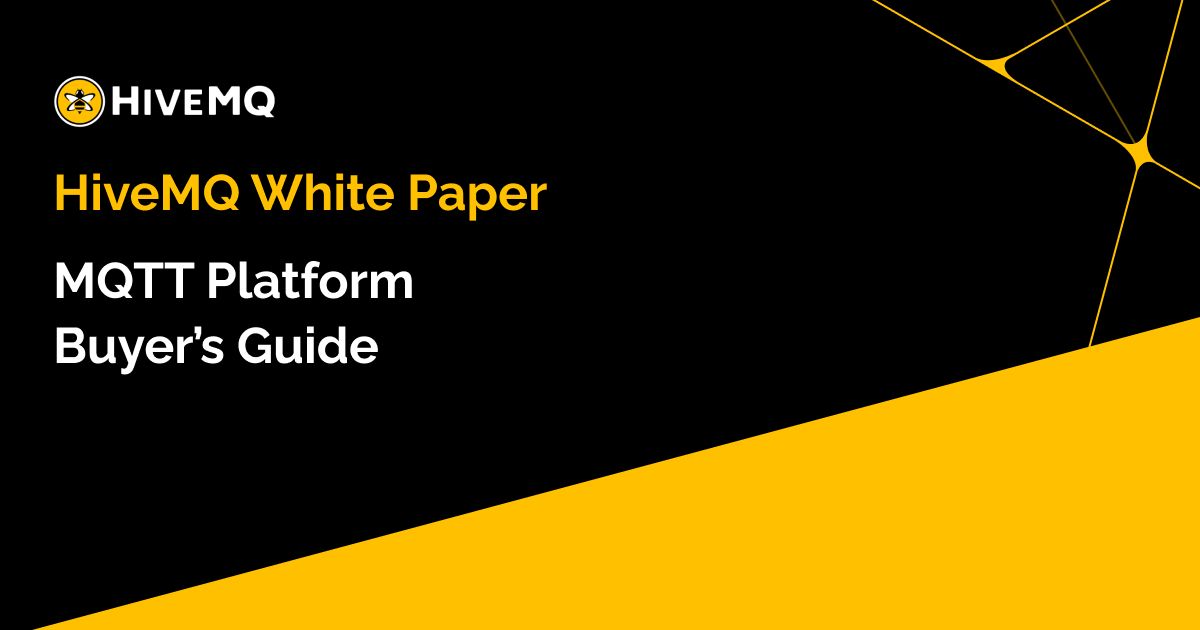 White Paper MQTT Buyers Guide