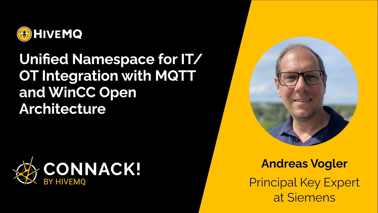 Unified Namespace for OT/IT Integration with MQTT and WinCC Open Architecture