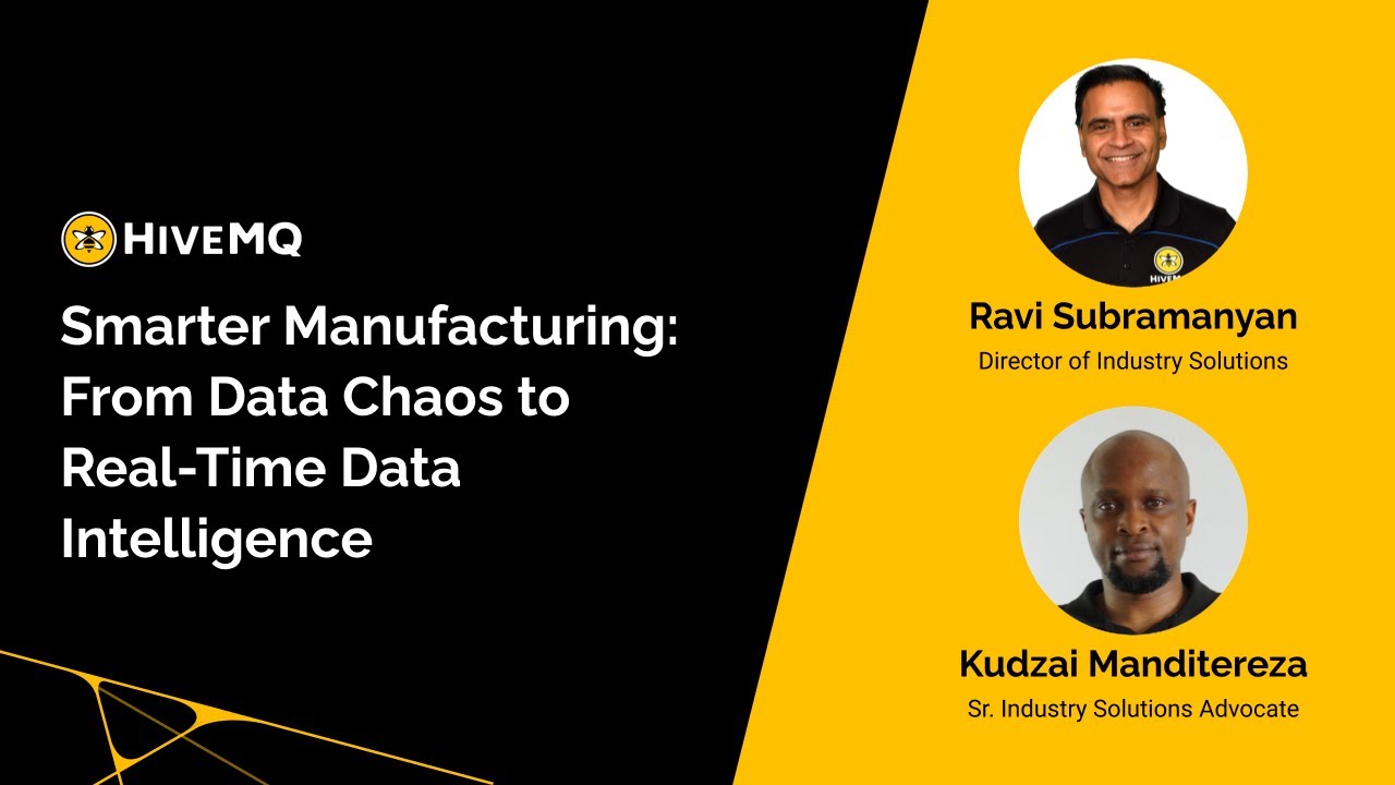 Overcoming Data Chaos in Smart Manufacturing with Real-Time Data Intelligence