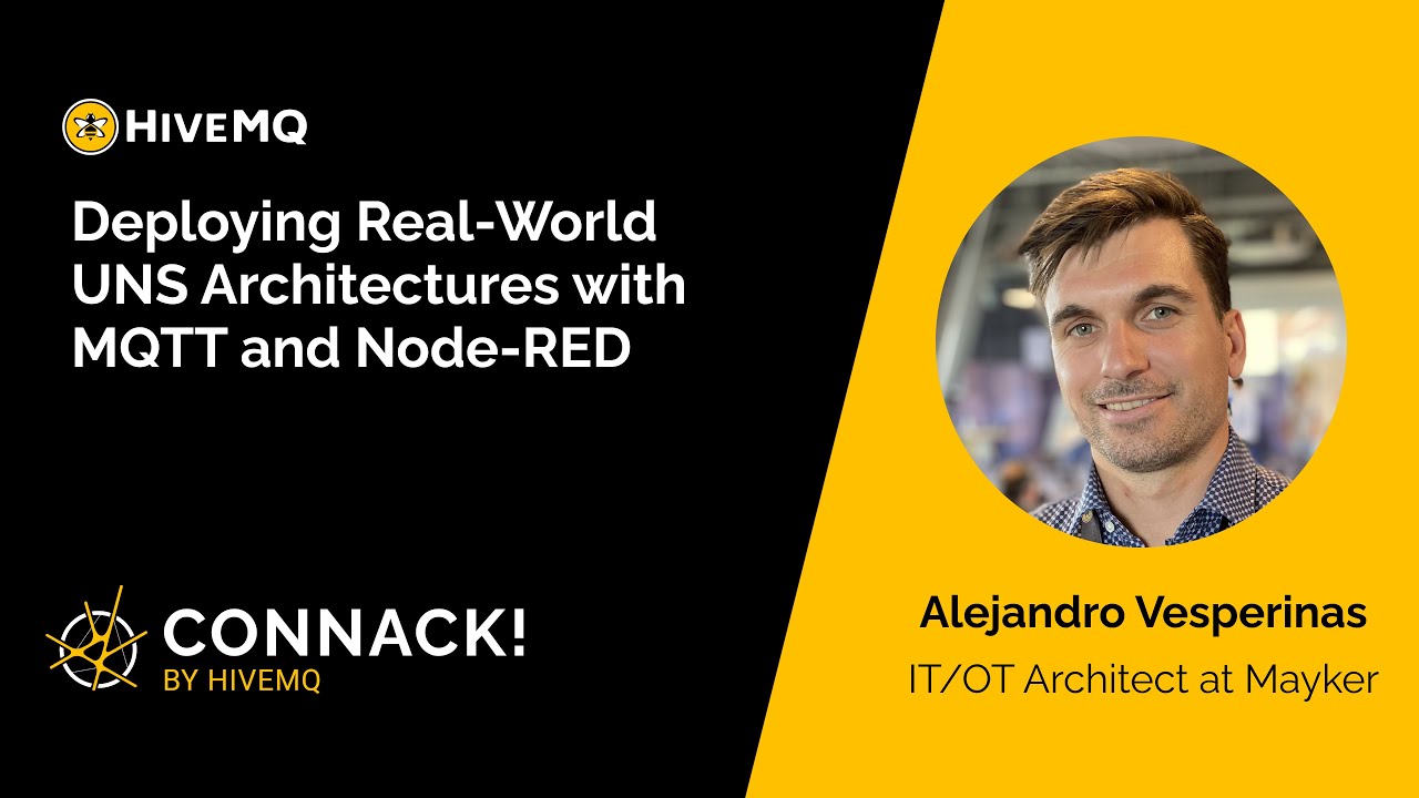 Deploying Real-World UNS Architecture with MQTT and Node-RED