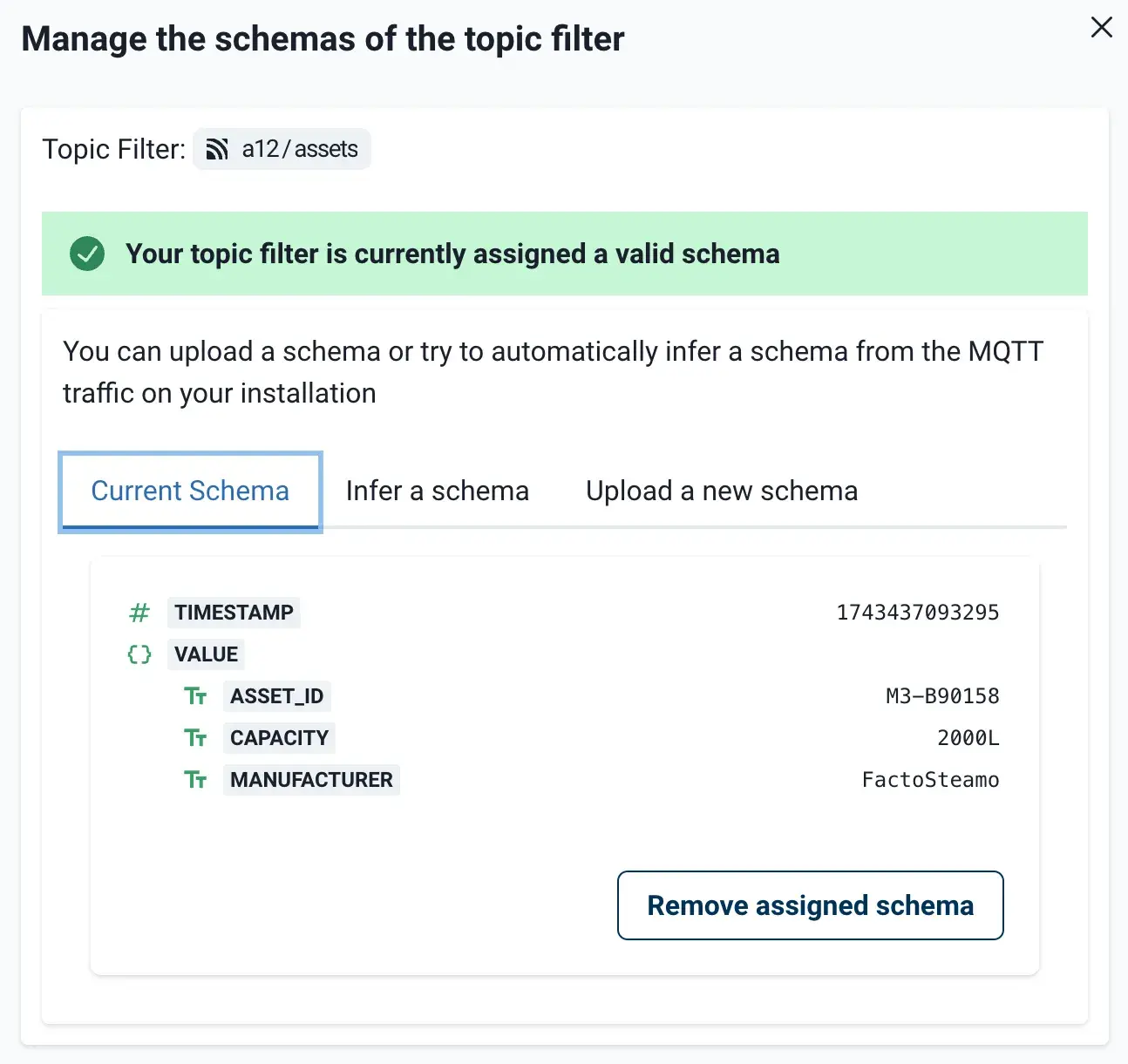 Managing Topic Filters