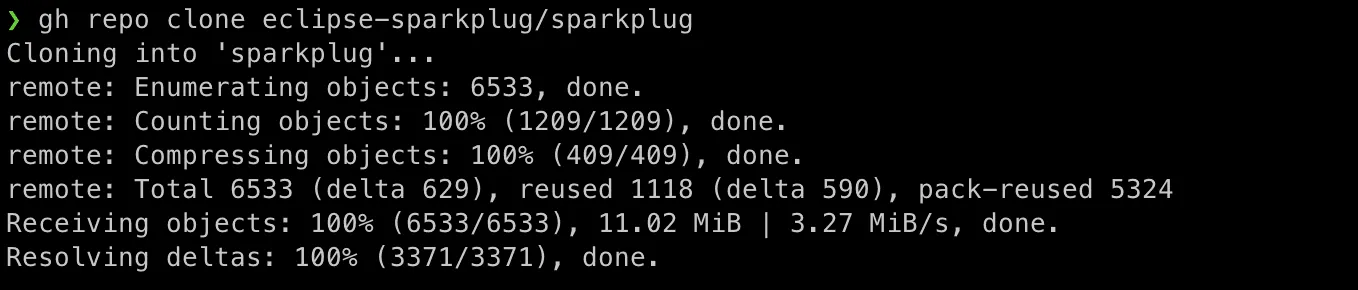 Checkout the Eclipse Sparkplug repository
