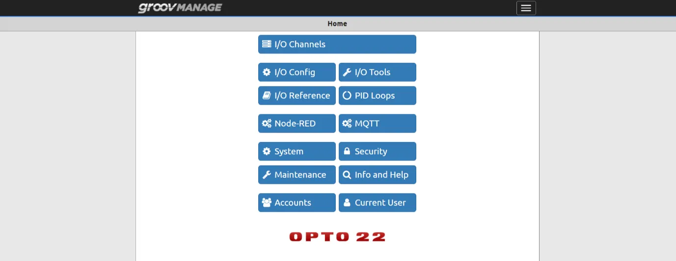 Groovmanage Home Page
