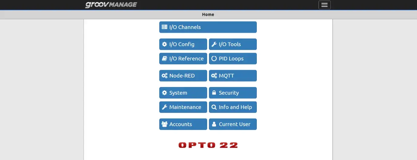 Groovmanage Home Page