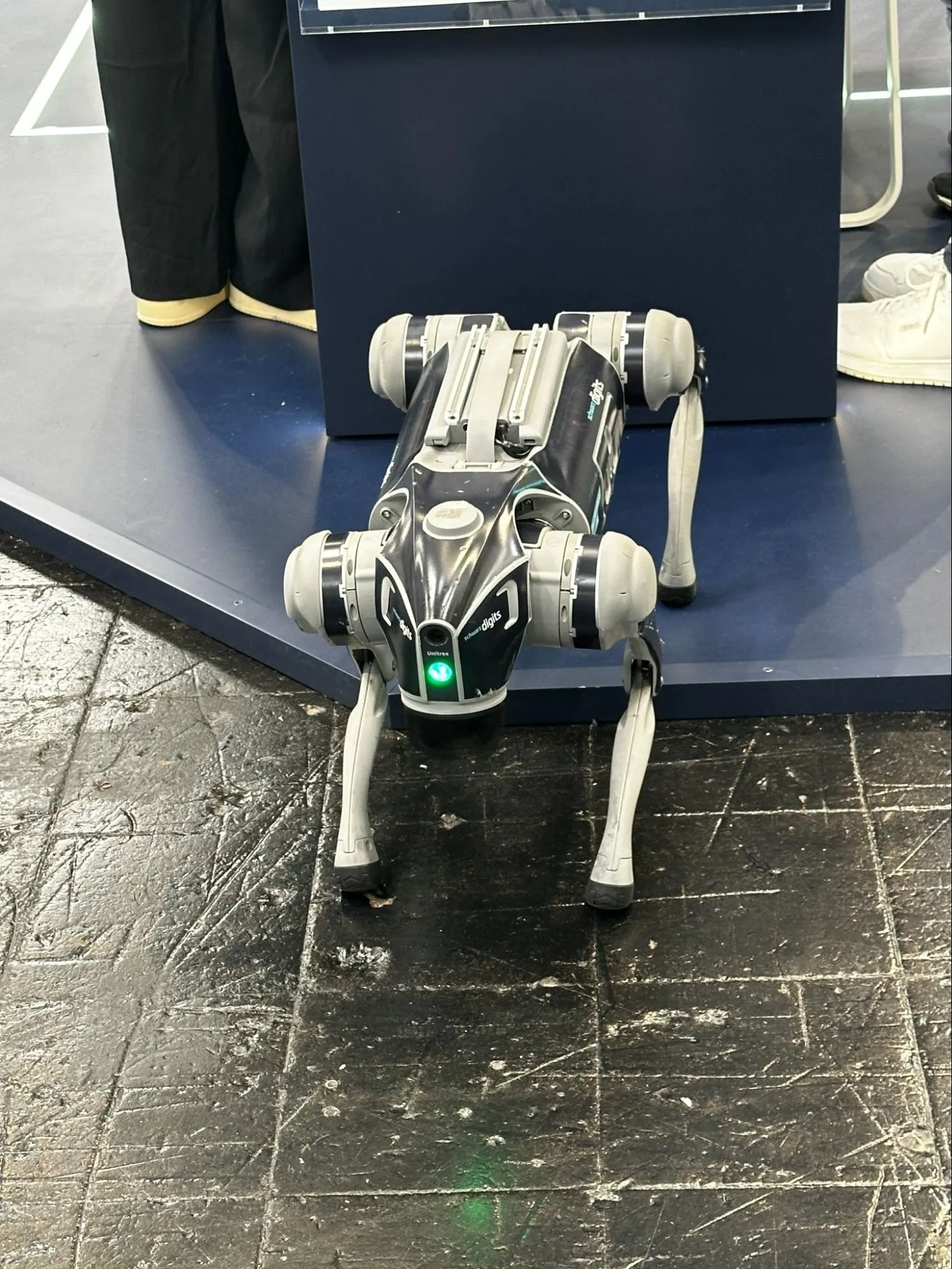 AI driven industrial robot at Hannover Messe 2025
