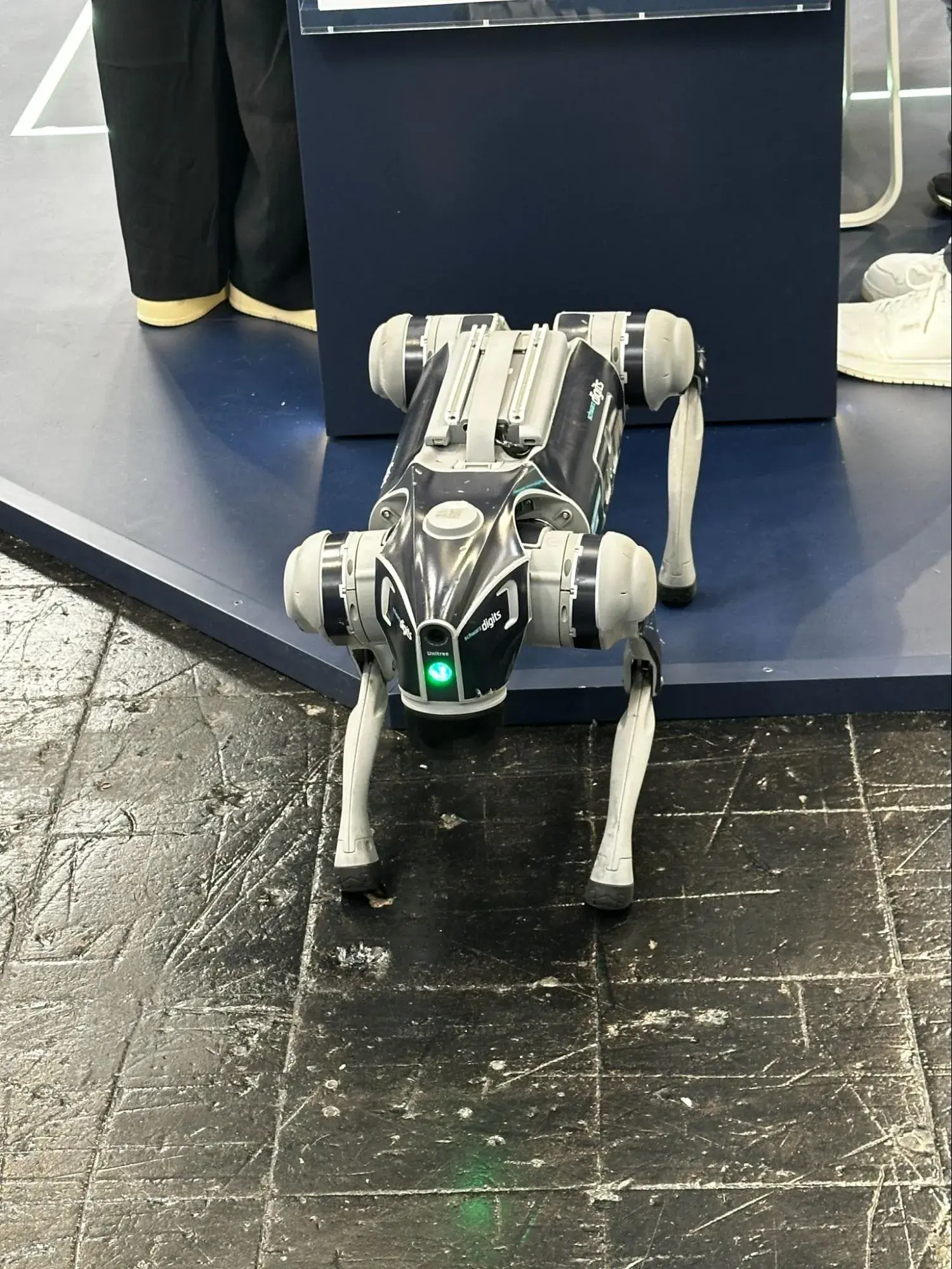 AI driven industrial robot at Hannover Messe 2025