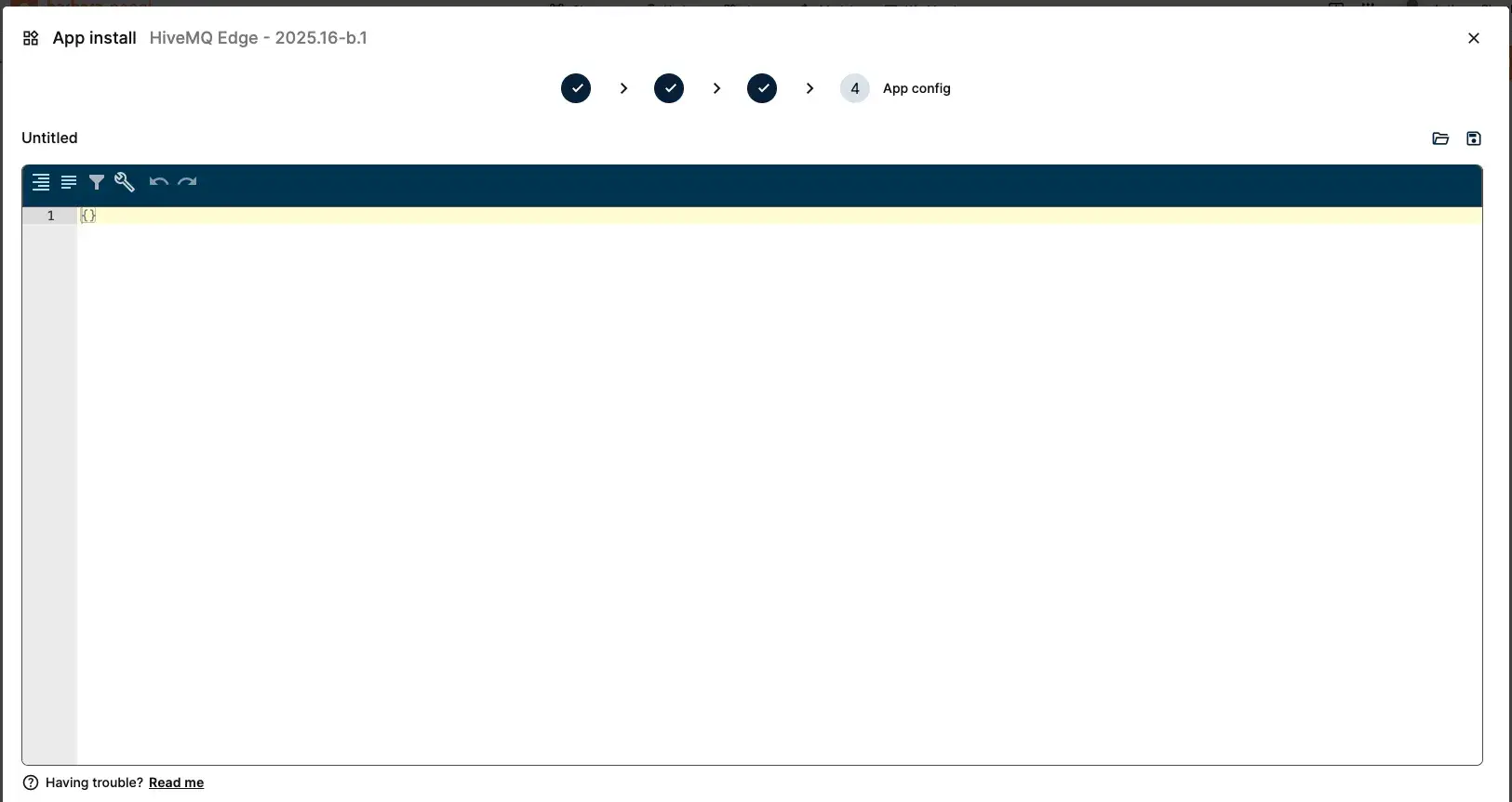Review and adjust HiveMQ Edge Configuration on Barbara