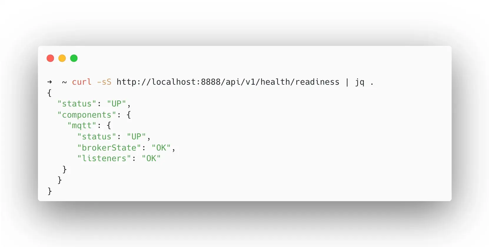 Human-readable JSON format for deeper insights from HiveMQ Health API
