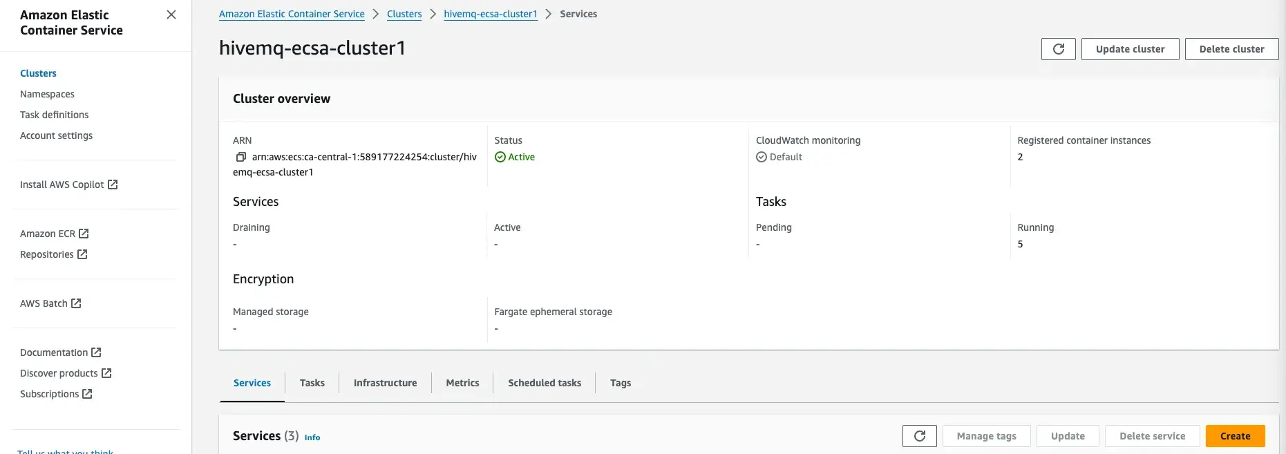 Deploy Minio on Amazon ECS Anywhere