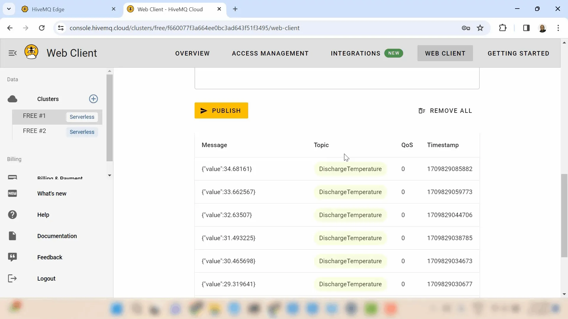 MQTT Connection