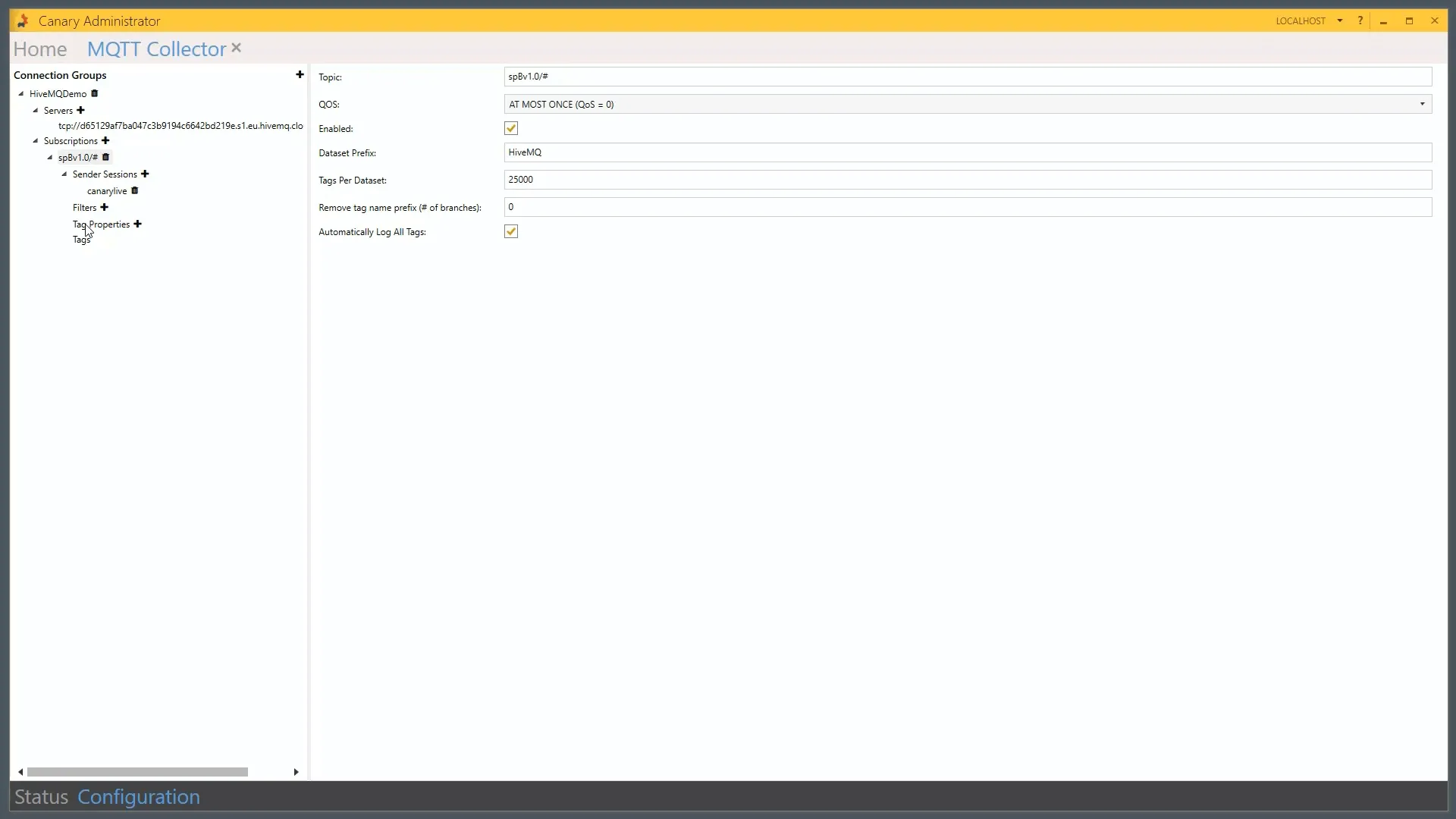 Subscriptions drop down menu