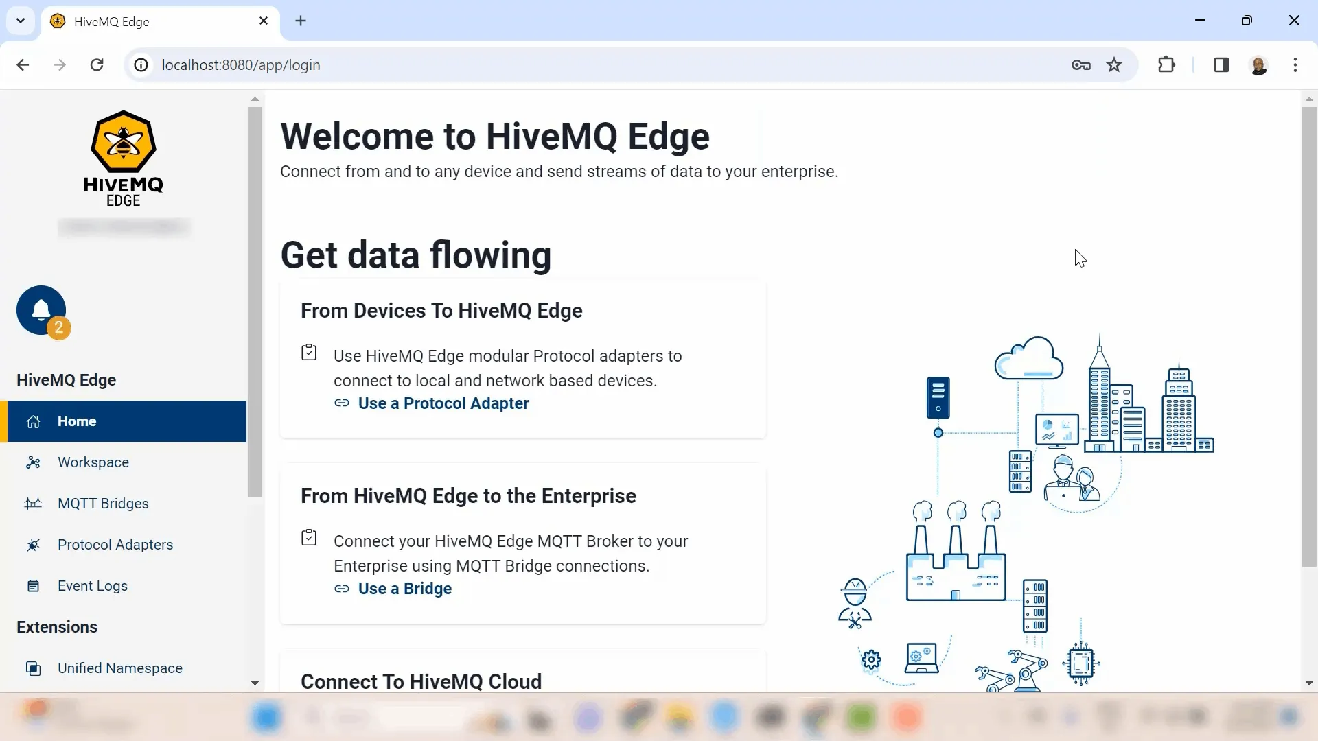Setting-up HiveMQ Edge