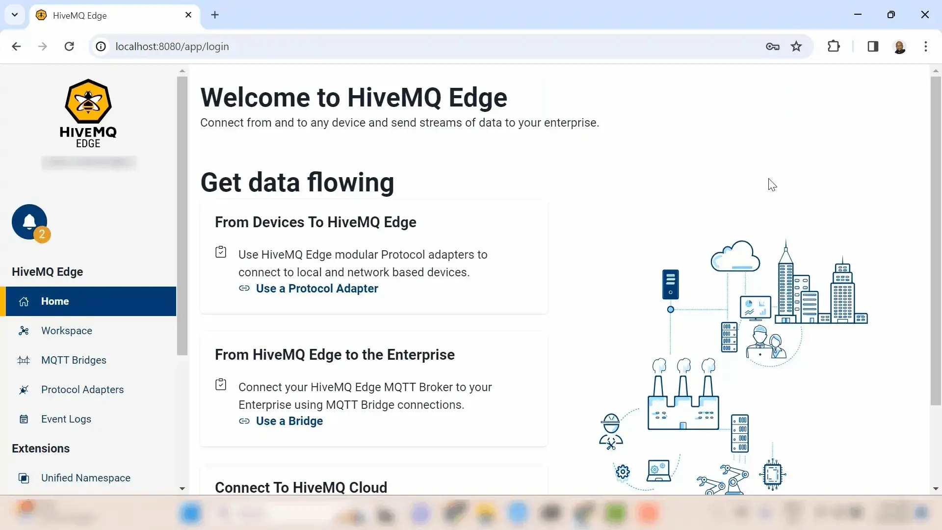Setting-up HiveMQ Edge