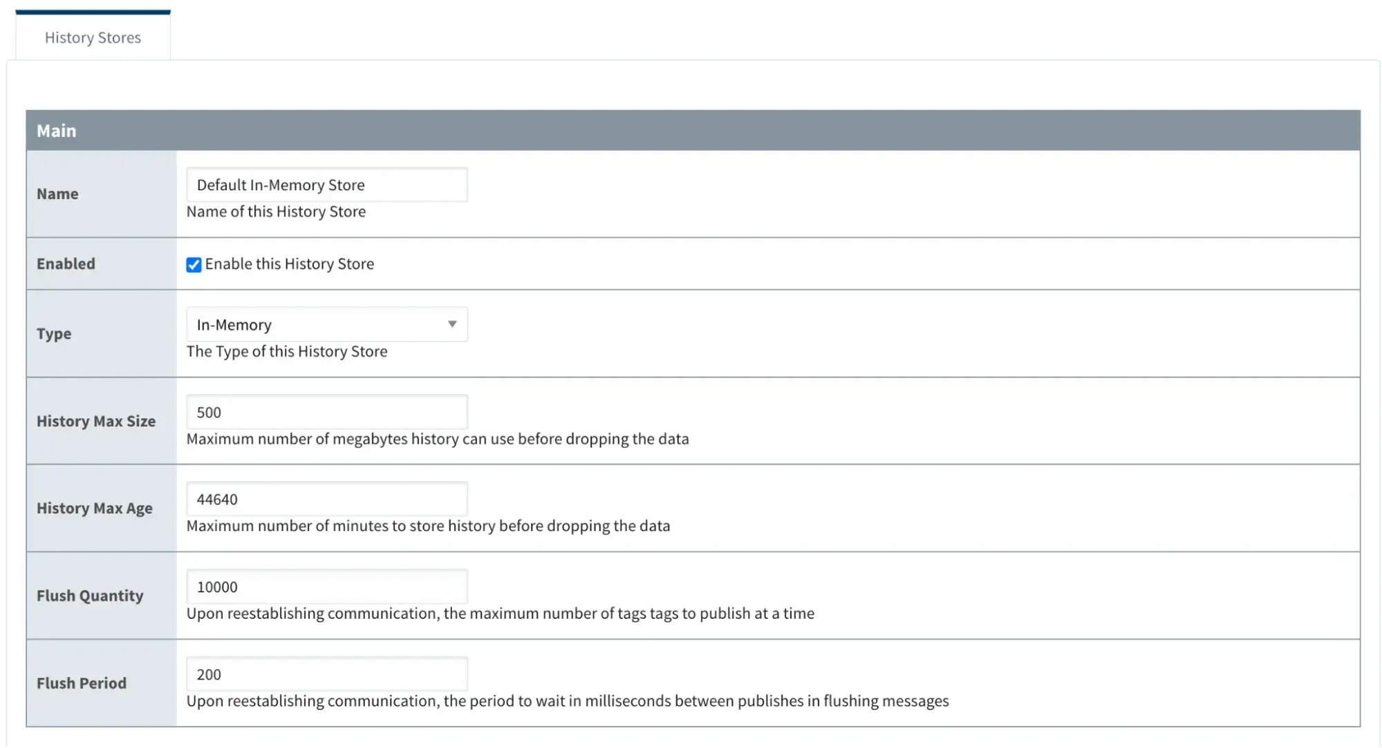 Create new MQTT Server Setting