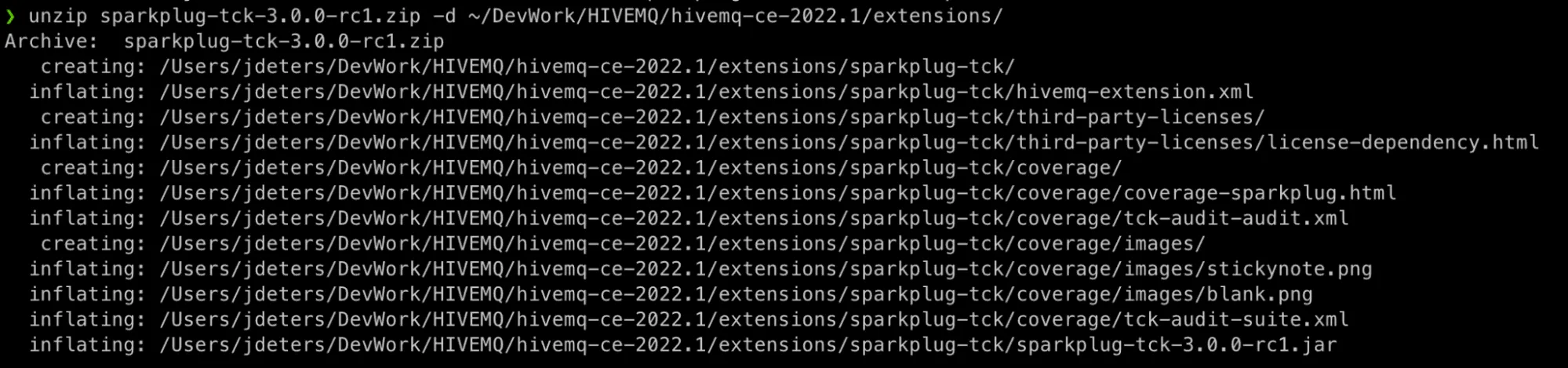 Unzip the sparkplug-tck-3.0.0-rc1.zip Unzip the sparkplug-tck-3.0.0-rc1.zip