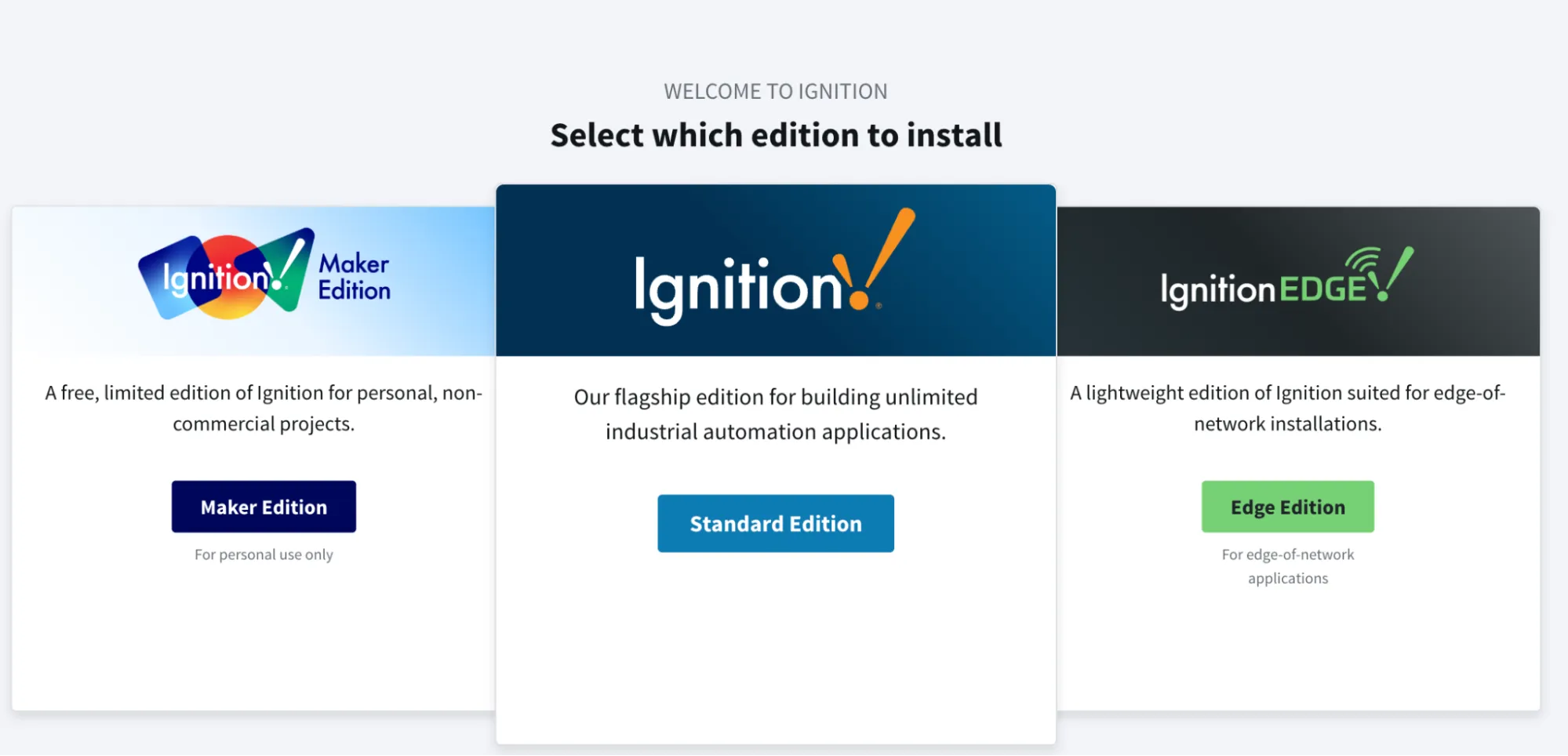 Ignition installation