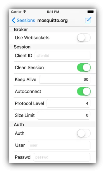 MQTT Inspector Configuration 2
