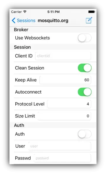 MQTT Inspector Configuration 2