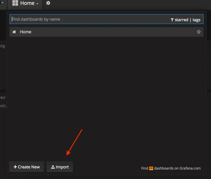 Import Dashboard