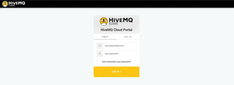 Use your email ID or your GitHub login to log in to your account