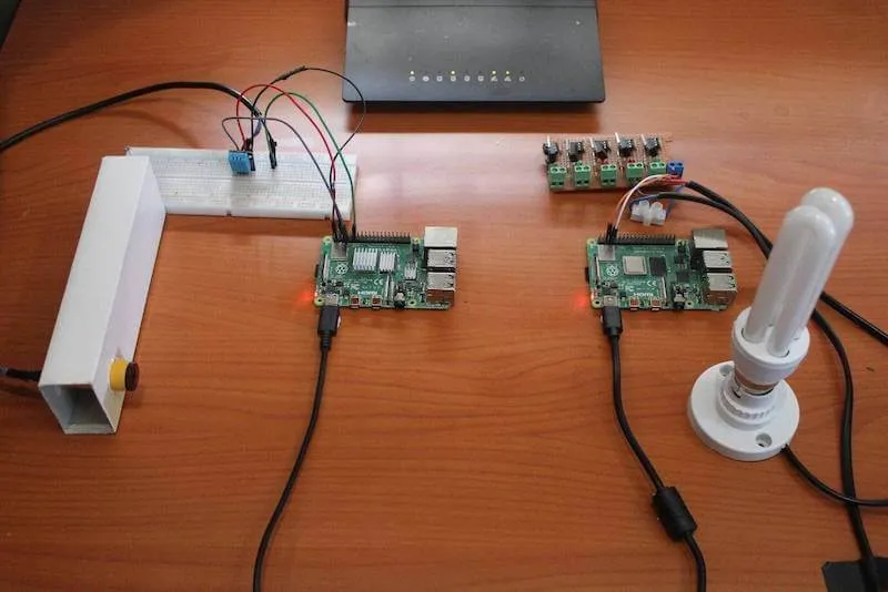 Raspberry Pi MQTT Hardware Setup