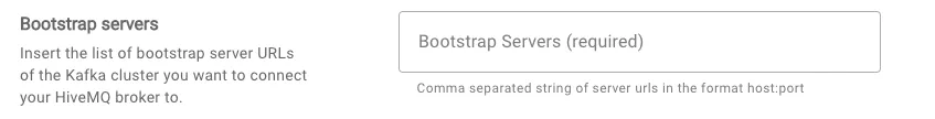 Connect HiveMQ Cloud with the Kafka service of your choice
