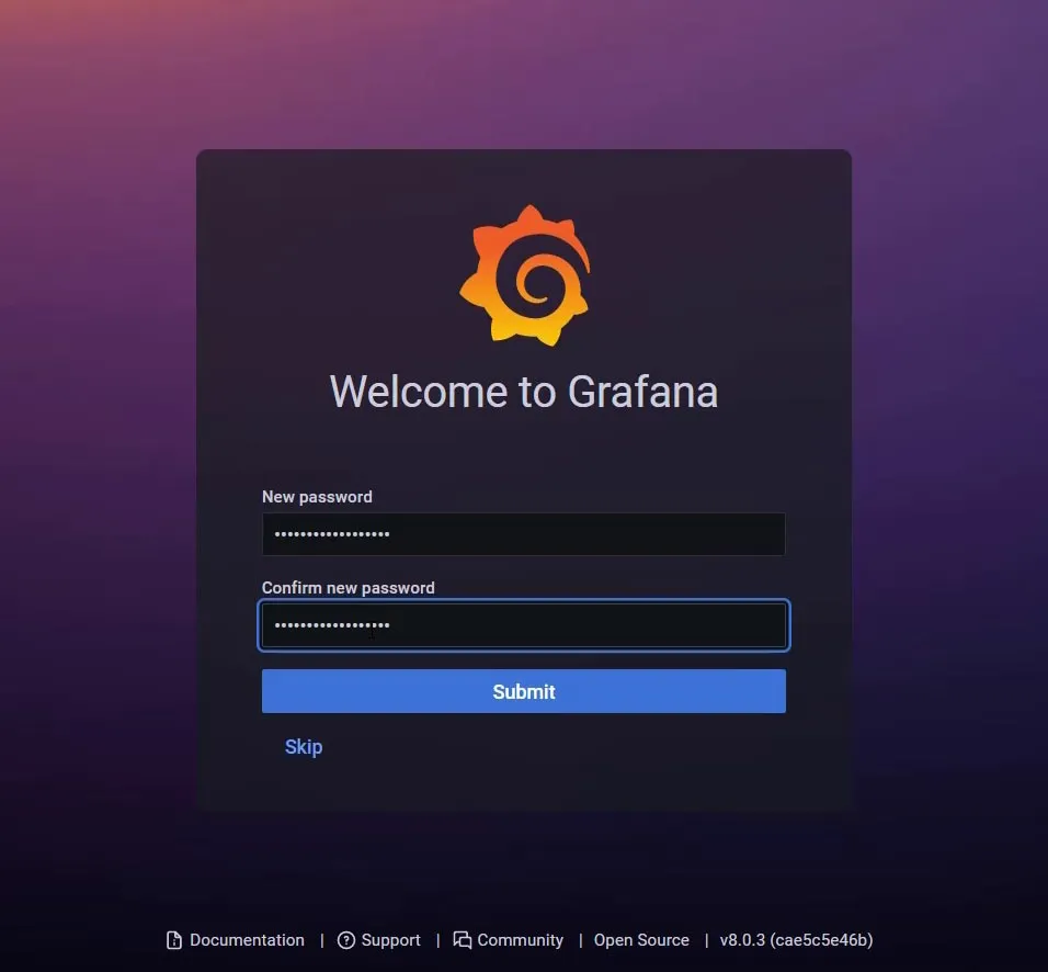 Welcome to Grafana