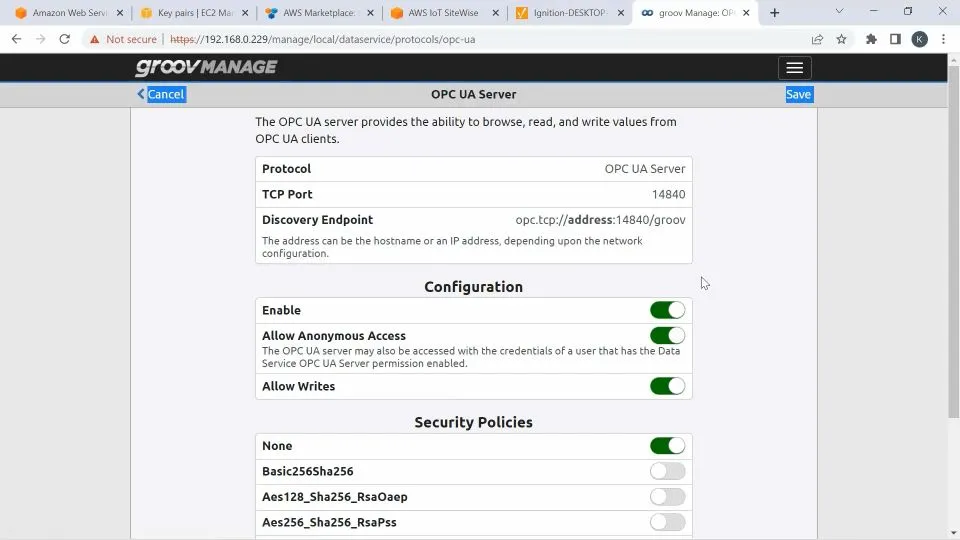 Data Service in Groovmanage