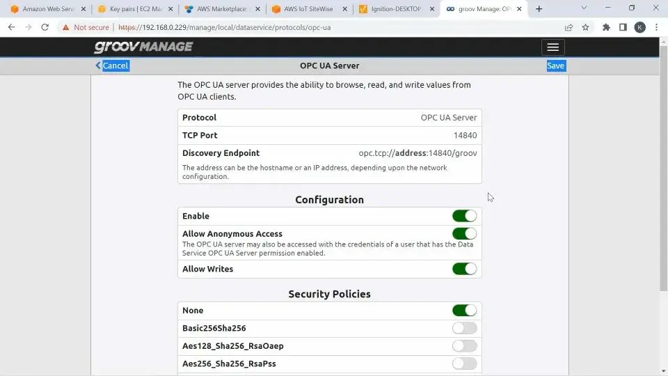 Data Service in Groovmanage